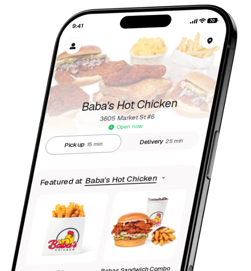 Baba's Hot Chicken app preview